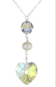 Gif animé bijoux coeur